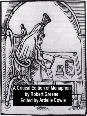cover image of A Critical Edition of Menaphon